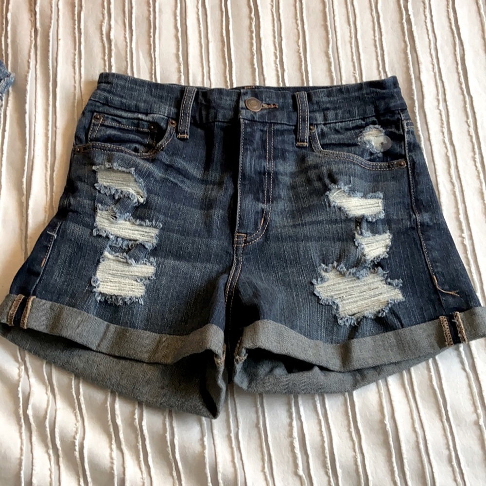 Aeropostale Ripped Jean shorts